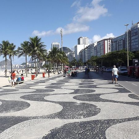 Vista Lateral Mar Copacabana Rio de Janeiro Ngoại thất bức ảnh