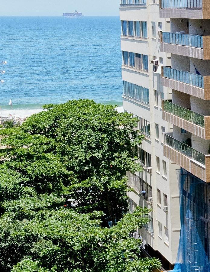 Vista Lateral Mar Copacabana Rio de Janeiro Ngoại thất bức ảnh