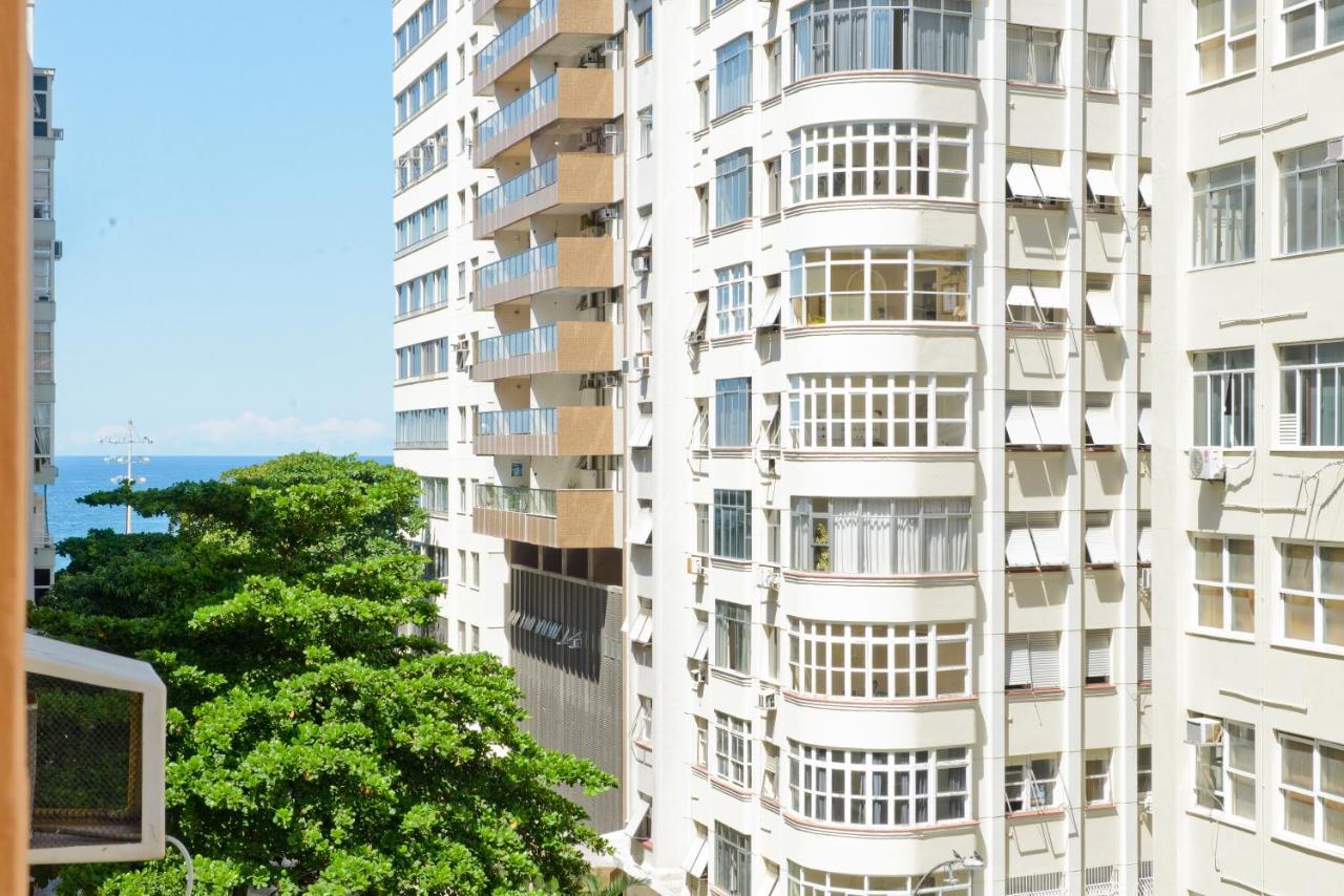 Vista Lateral Mar Copacabana Rio de Janeiro Ngoại thất bức ảnh