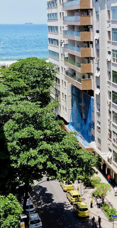 Vista Lateral Mar Copacabana Rio de Janeiro Ngoại thất bức ảnh