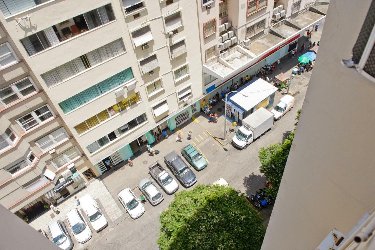 Vista Lateral Mar Copacabana Rio de Janeiro Ngoại thất bức ảnh