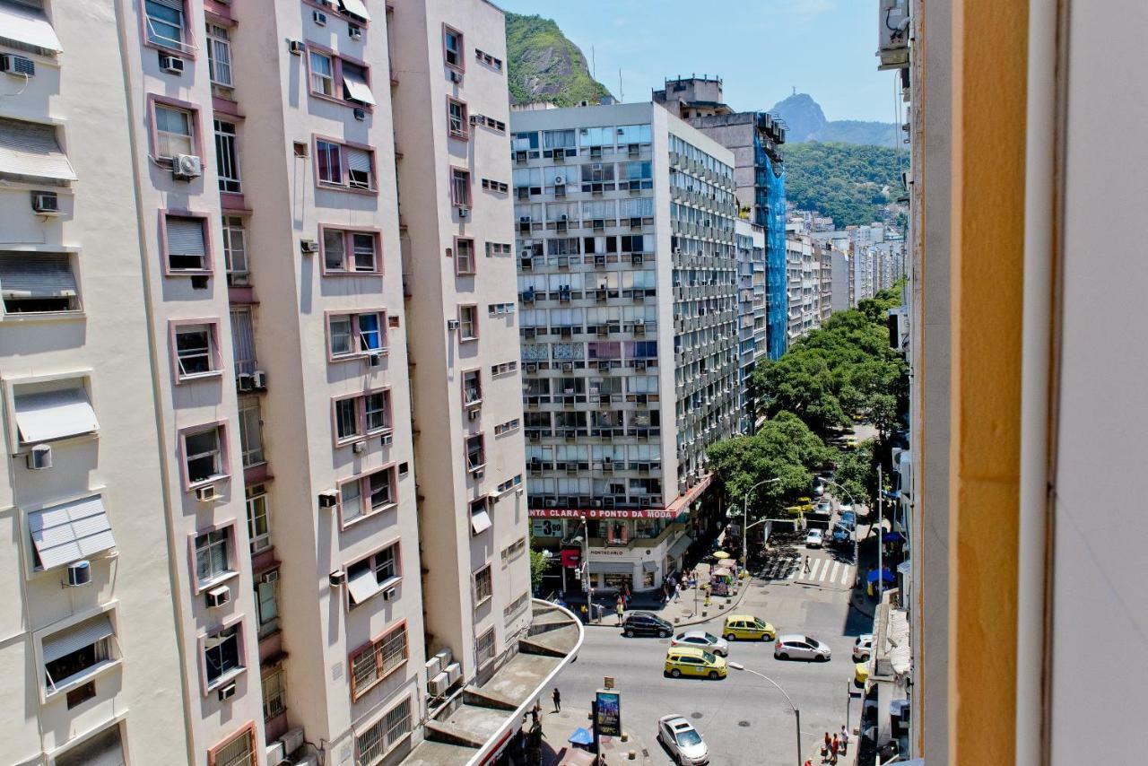 Vista Lateral Mar Copacabana Rio de Janeiro Ngoại thất bức ảnh