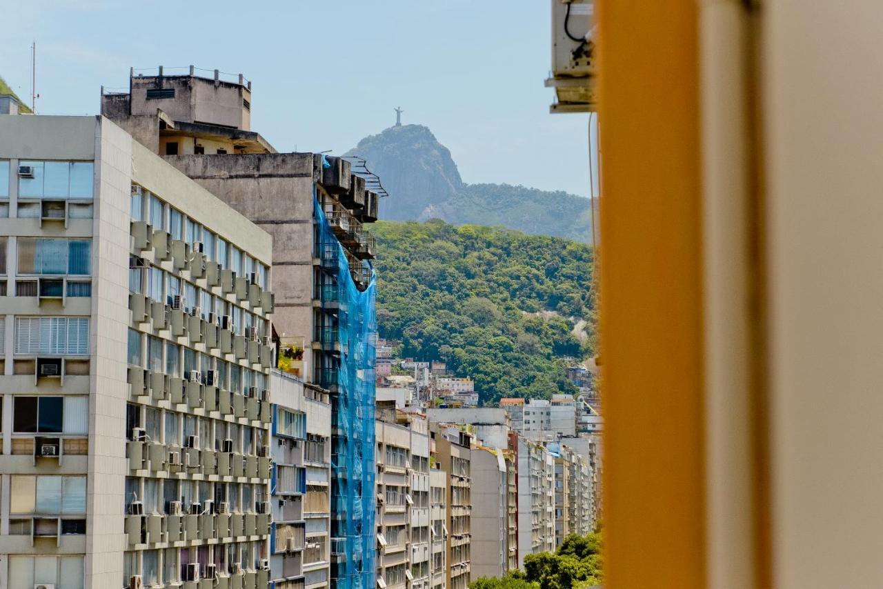 Vista Lateral Mar Copacabana Rio de Janeiro Ngoại thất bức ảnh